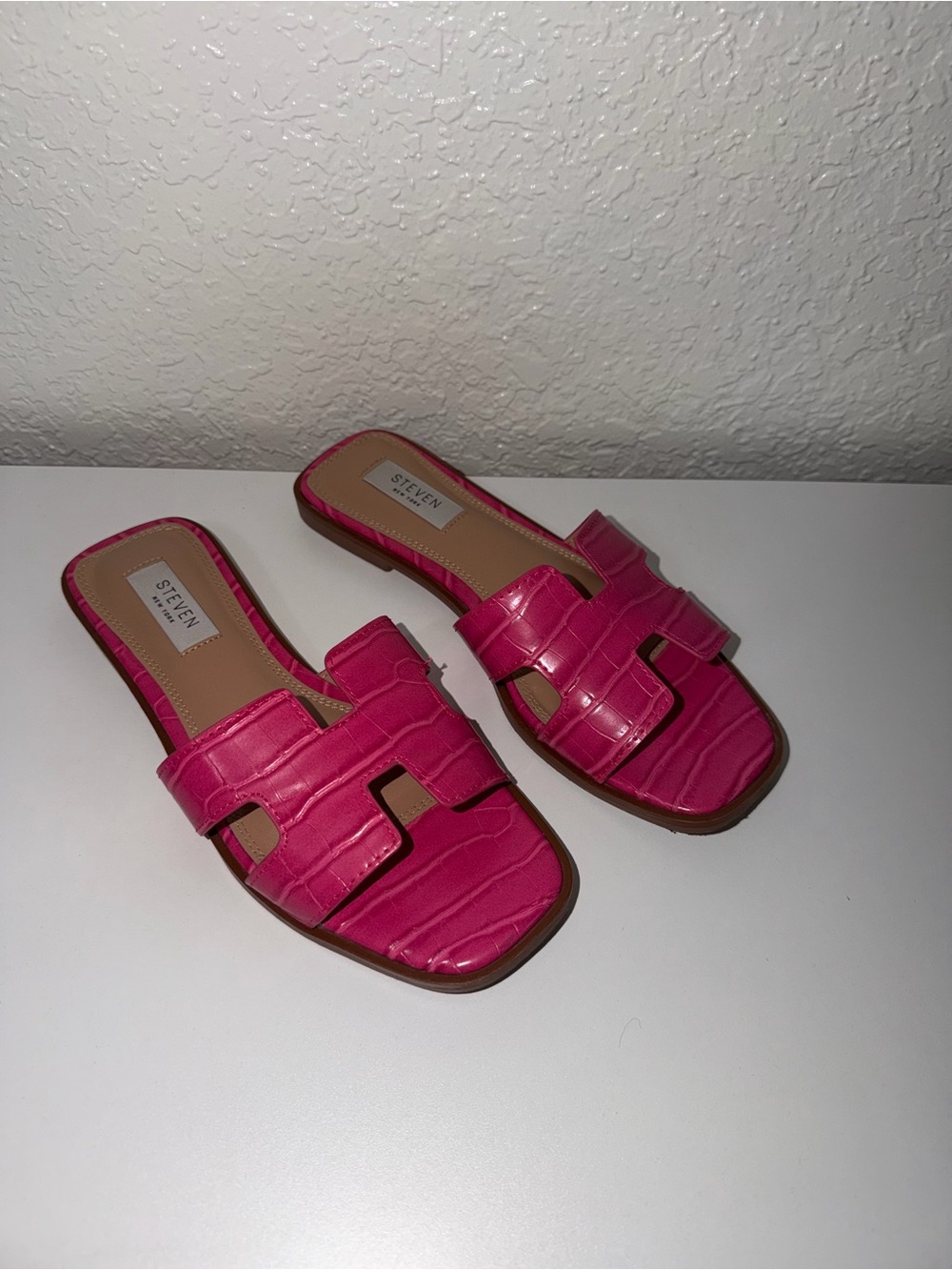 Steven New York Pink Sandals